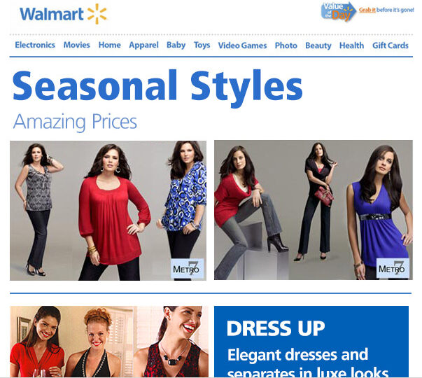 Walmart campaign design