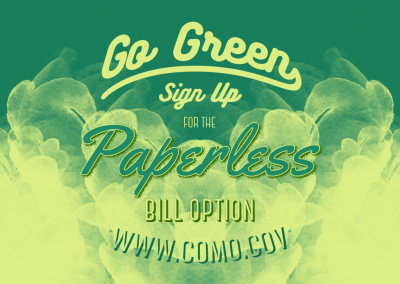 Go Green Banner