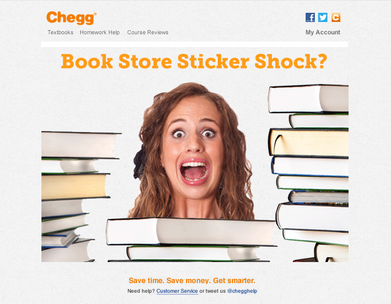 Chegg – Emailer